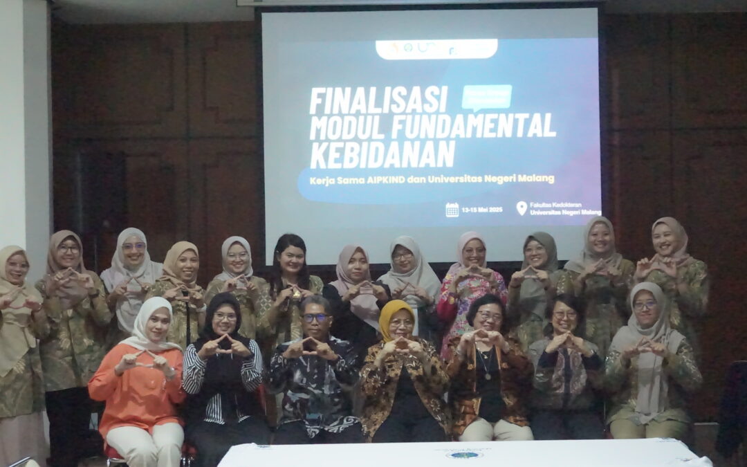Perkuat Pendidikan Kebidanan: Departemen Kebidanan FK UM dan AIPKIND Finalisasi Modul Mata Kuliah Fundamental Kebidanan